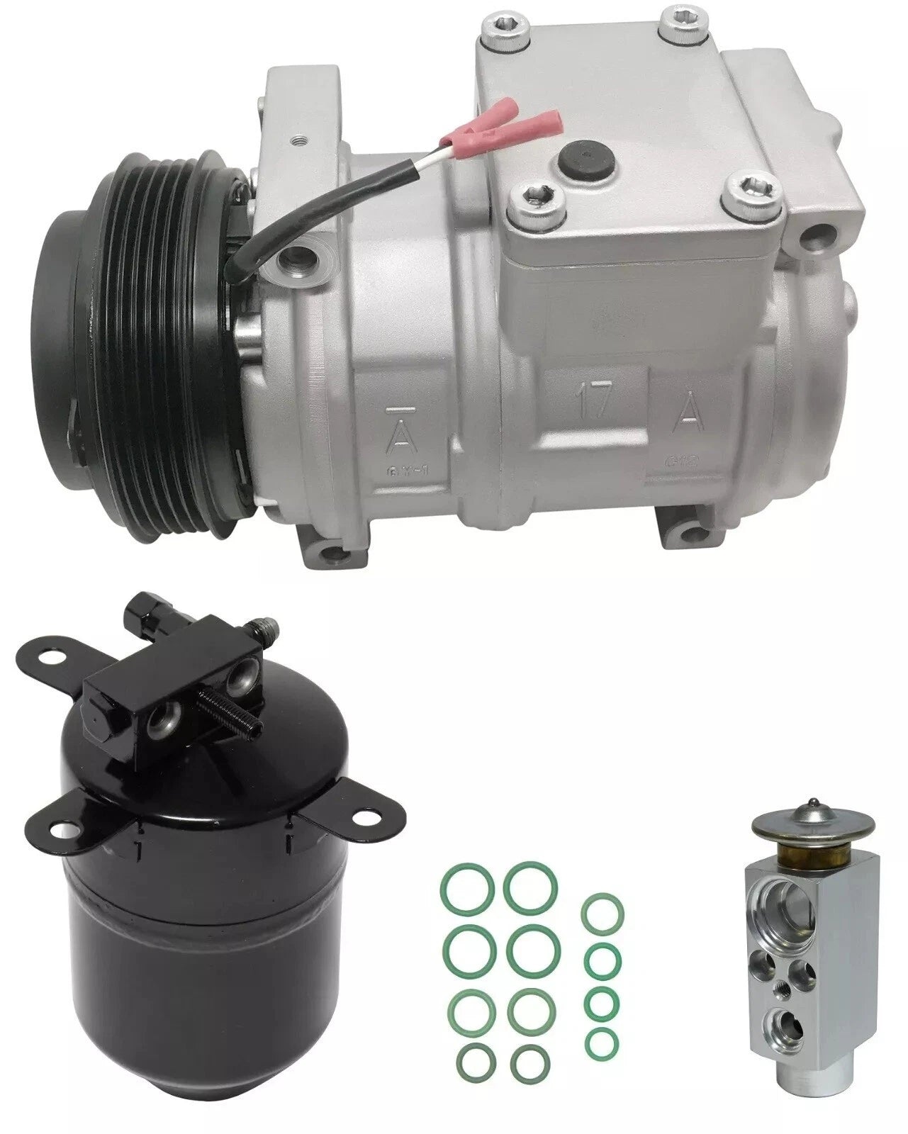 AC Compressor Kit Replacement for BMW 740i 4.0L (1993–1994)