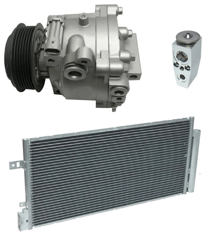 AC Compressor Kit With Condenser for Chevrolet Sonic 1.4L (2016–2019)