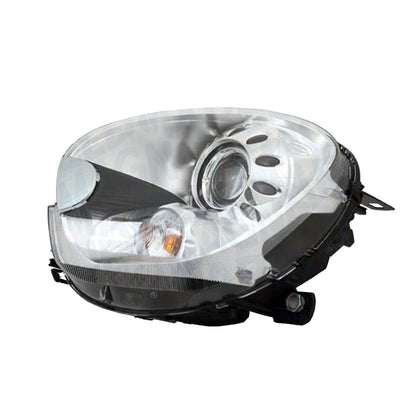 Replacement Chrome Passenger Side HID Head Light Lens/Housing w/o Adaptive Lamps
