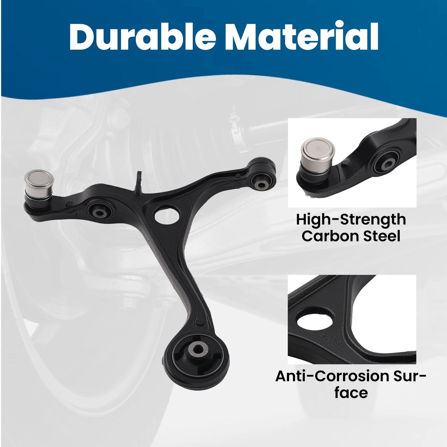 Front Lower Control Arms and Sway Bars Kit for Acura TSX (2004–2008)