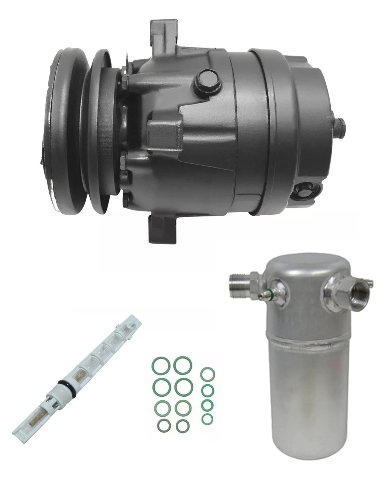 A C Compressor Kit Replacement for Pontiac LeMans 1.6L (1992–1993)