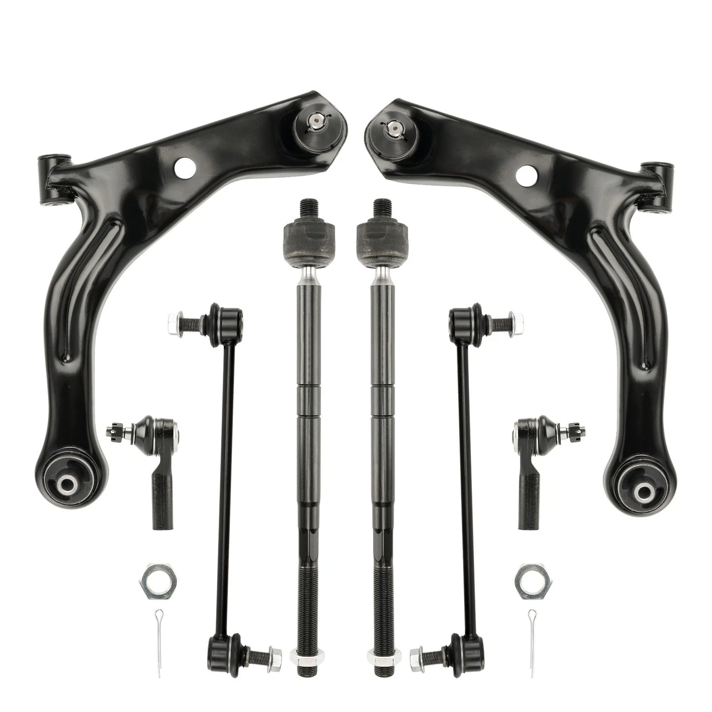 Front Lower Control Arms, Tie Rods & Sway Bar Links for 2006–2009 Mariner