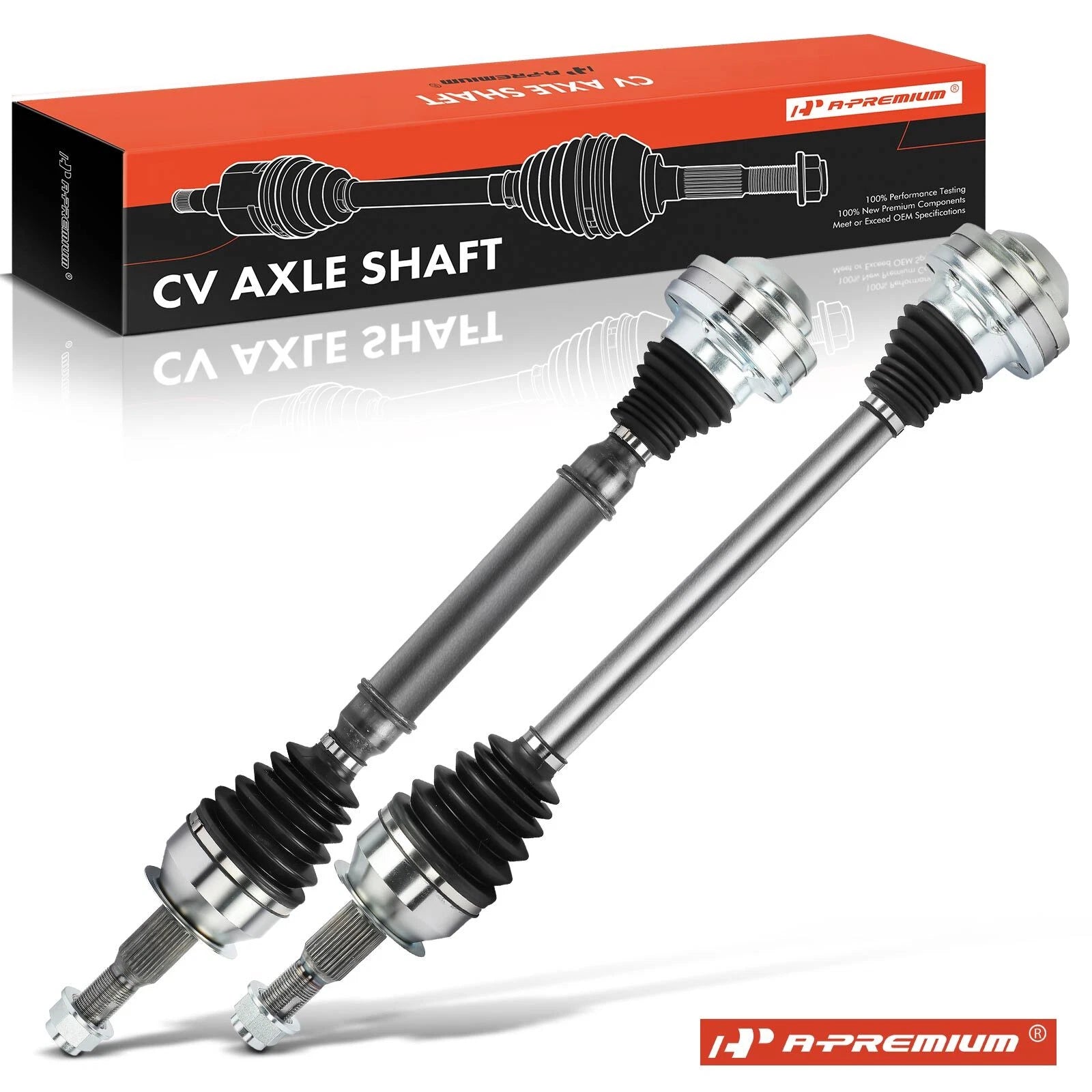 2X Rear CV Axle Assembly for Chevy Camaro (2016–2023) Manual Trans