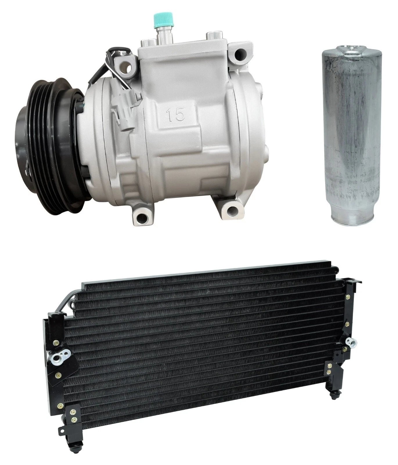 A/C Compressor Kit w Condenser for Toyota T100 3.4L (1995–1995)