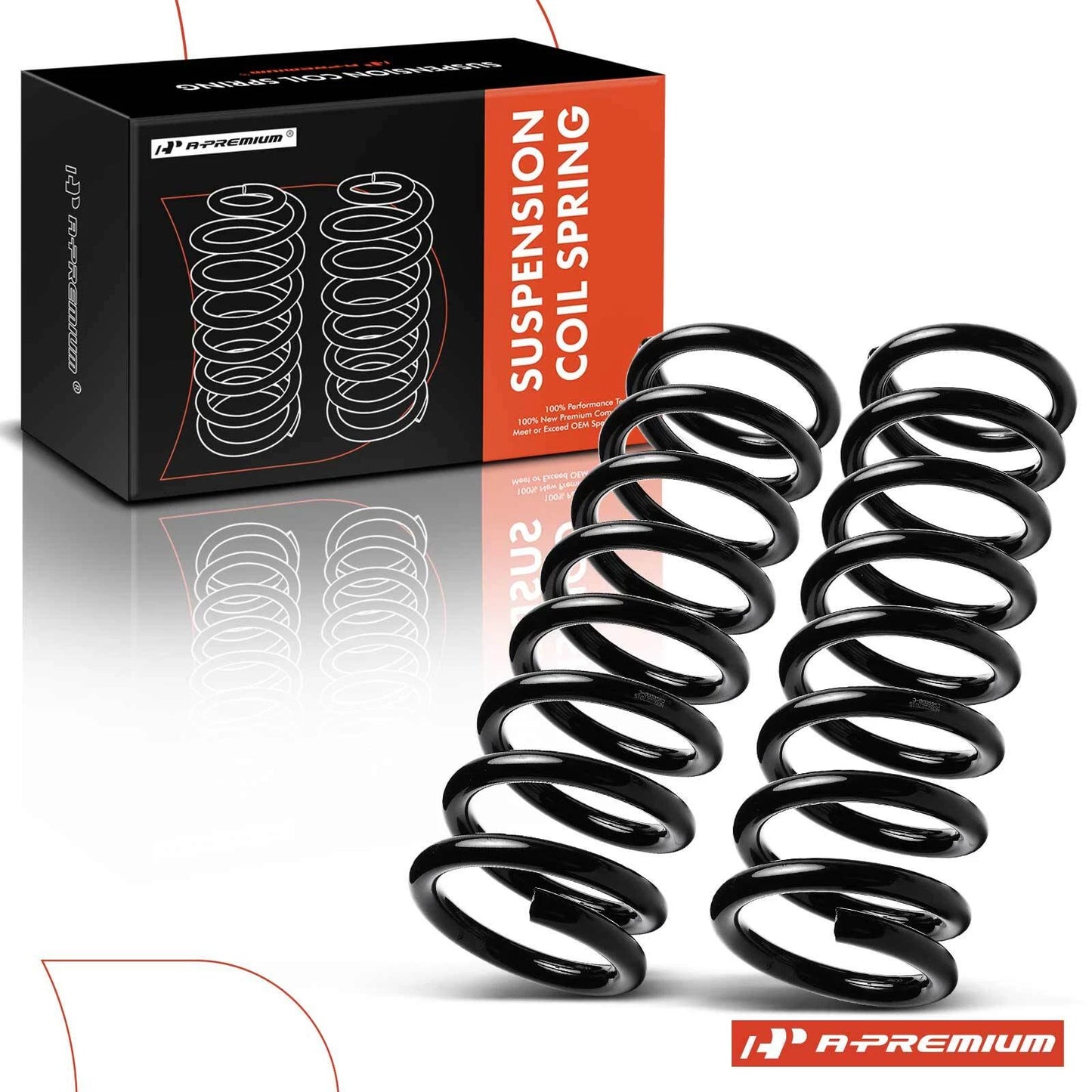 2X Front Coil Springs for Chevy Malibu/Camaro/Buick Regal (1978–1983)