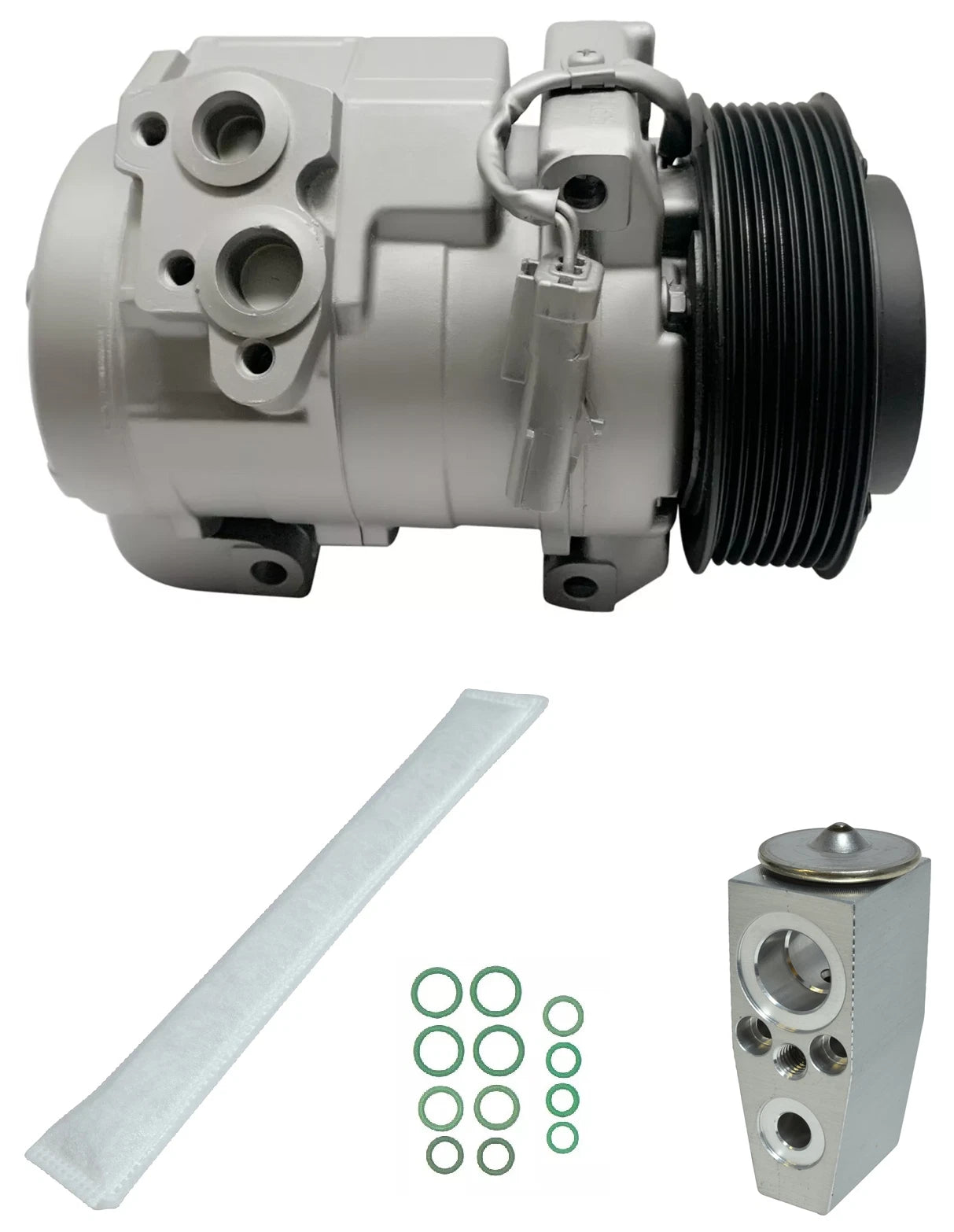 AC Compressor Kit Replacement for Ram 3500 6.7L Turbo (2013–2018)