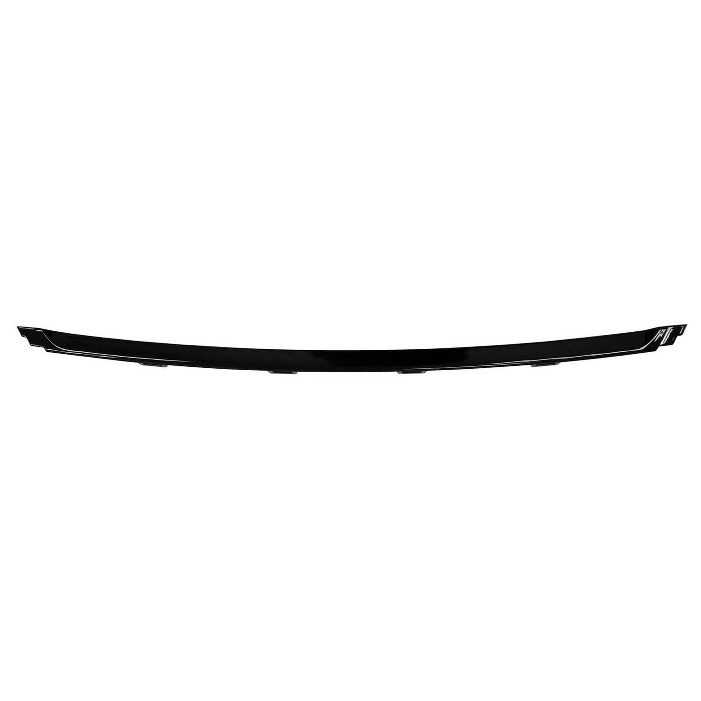 Replacement Black ABS Plastic Front Center Bumper Cover Molding