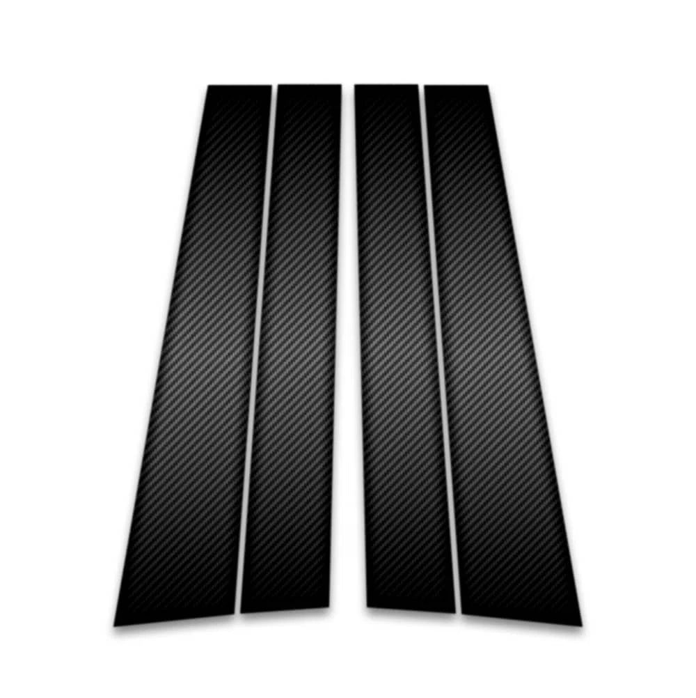 4pc Carbon Fiber Pillar Post Covers for 2001-2005 Pontiac Aztek