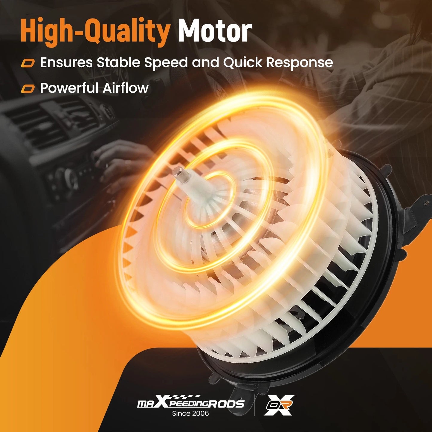 A/C Heater Blower Motor Fan for Mercedes-Benz CL500/S350 (2000–2006)