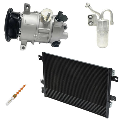 AC Compressor Kit With Condenser for Dodge Caliber 2.0L 2.4L (2007–2012)