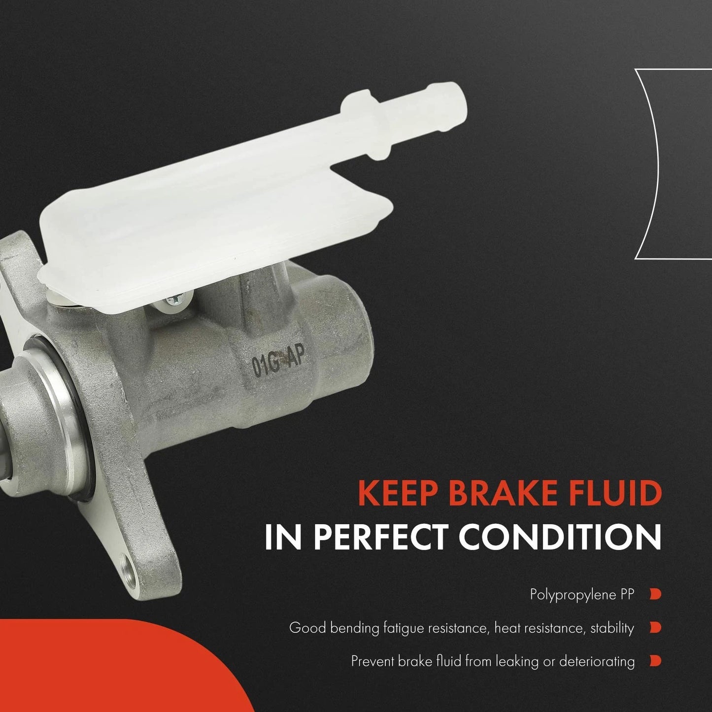 Brake Master Cylinder with Reservoir for Chevy City Express (2015–2018)
