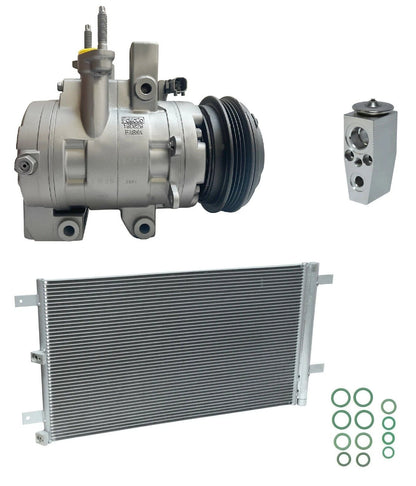 AC Compressor Kit With Condenser for Ford F-150 5.0L (2016–2018)