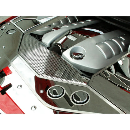 Air Capacitor Cover Polished Stainless Steel Replacement for Pontiac G8 (2008–2009)