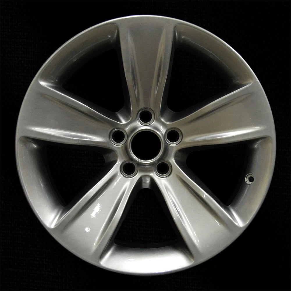 18x7.5 Factory Wheel Hyper Dark Silver Full Face for 2015–2018 Challenger