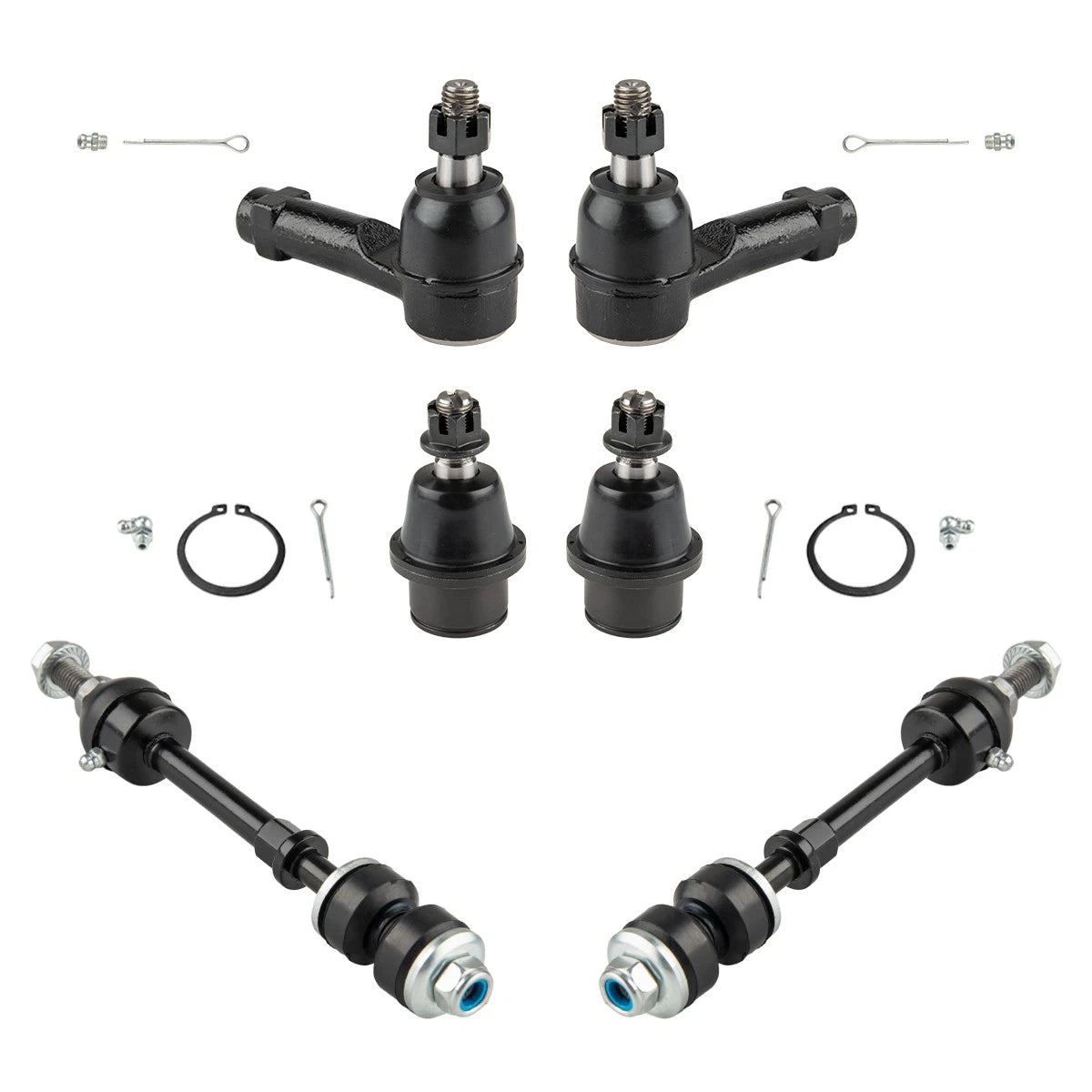 8pc Front Upper Control Arms for Ford F-150 (2005–2008) (5.4L)