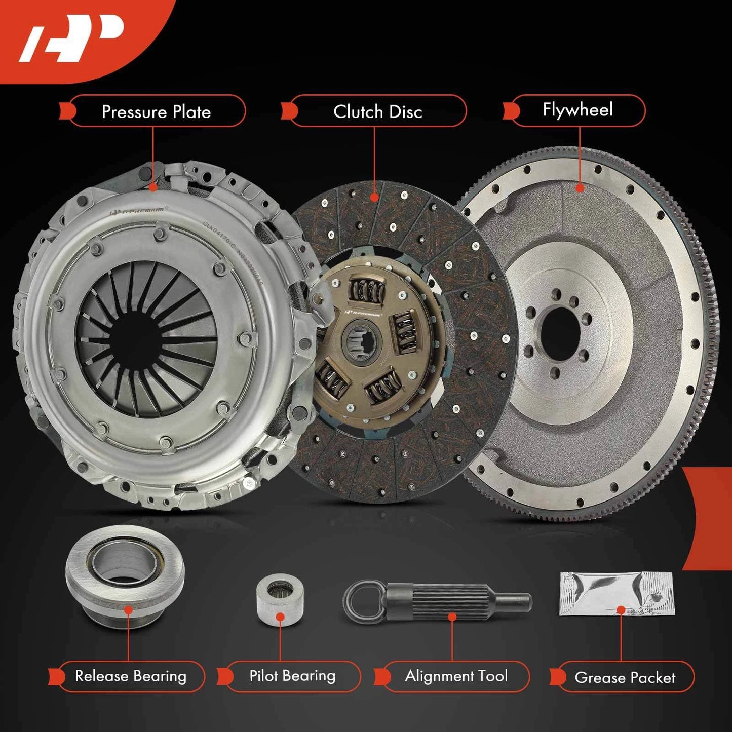 Clutch Kit with Flywheel for Chevy GMC C2500 K2500