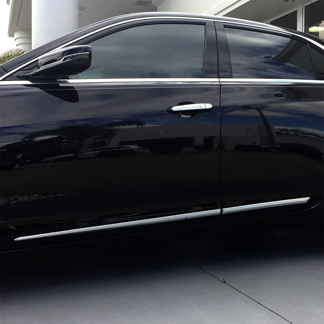 Body Side Molding Set Raised Chrome for Toyota Corolla Sedan (2009–2018)