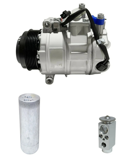 AC Compressor Kit Replacement for Mercedes S55 AMG 2003–2004 5.4L 5.5L