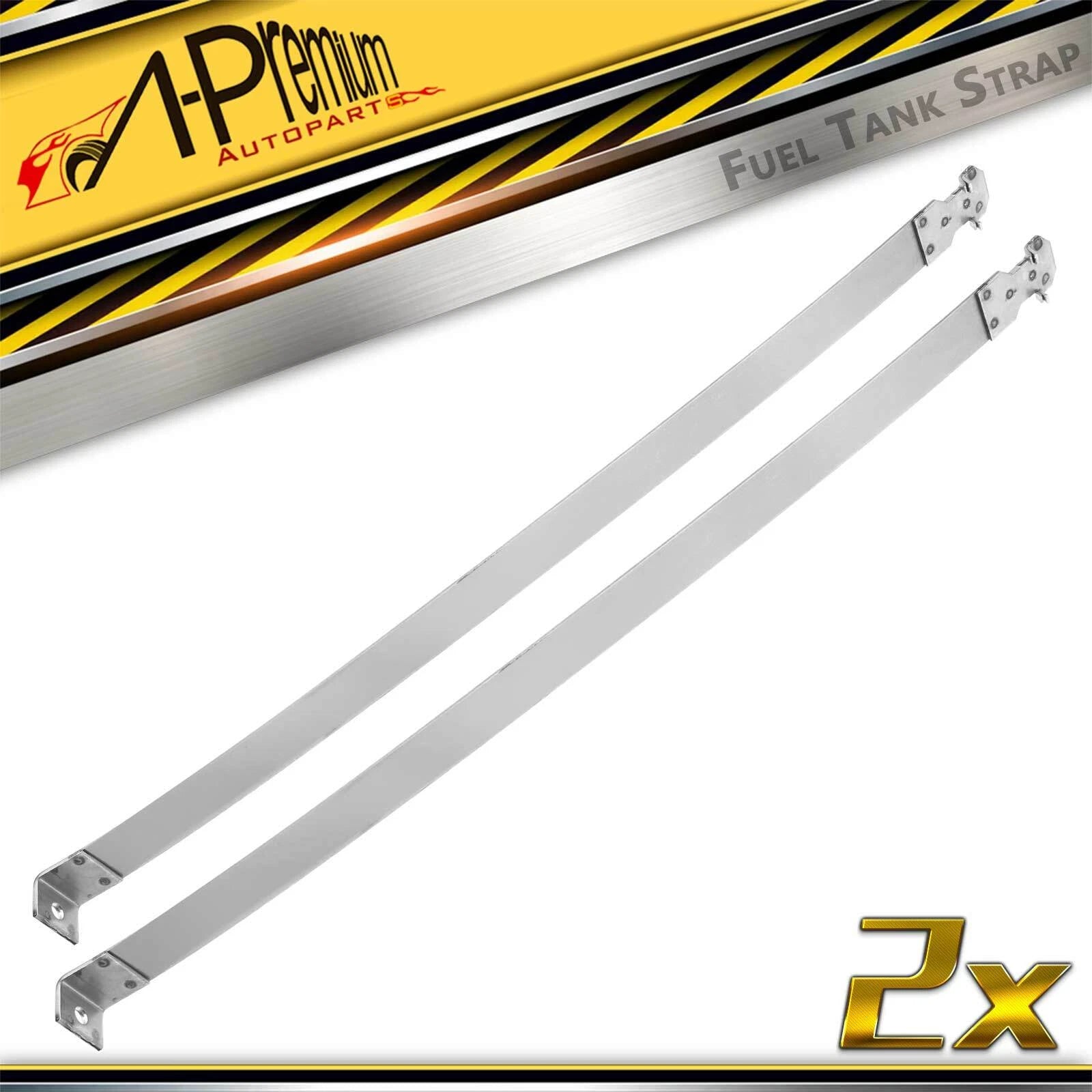 2X Fuel Tank Strap for Chevrolet GMC C1500 C2500 C3500 K1500 (1988–1998)