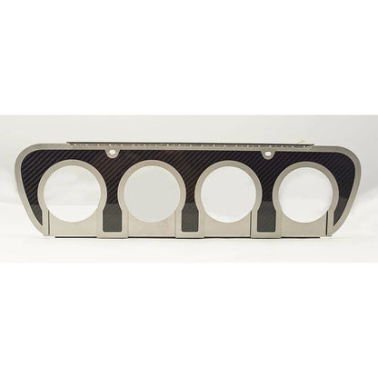 Exhaust Filler Plate w/Carbon Fiber Inlay for 2014-19 Corvette fits OEM Exhaust