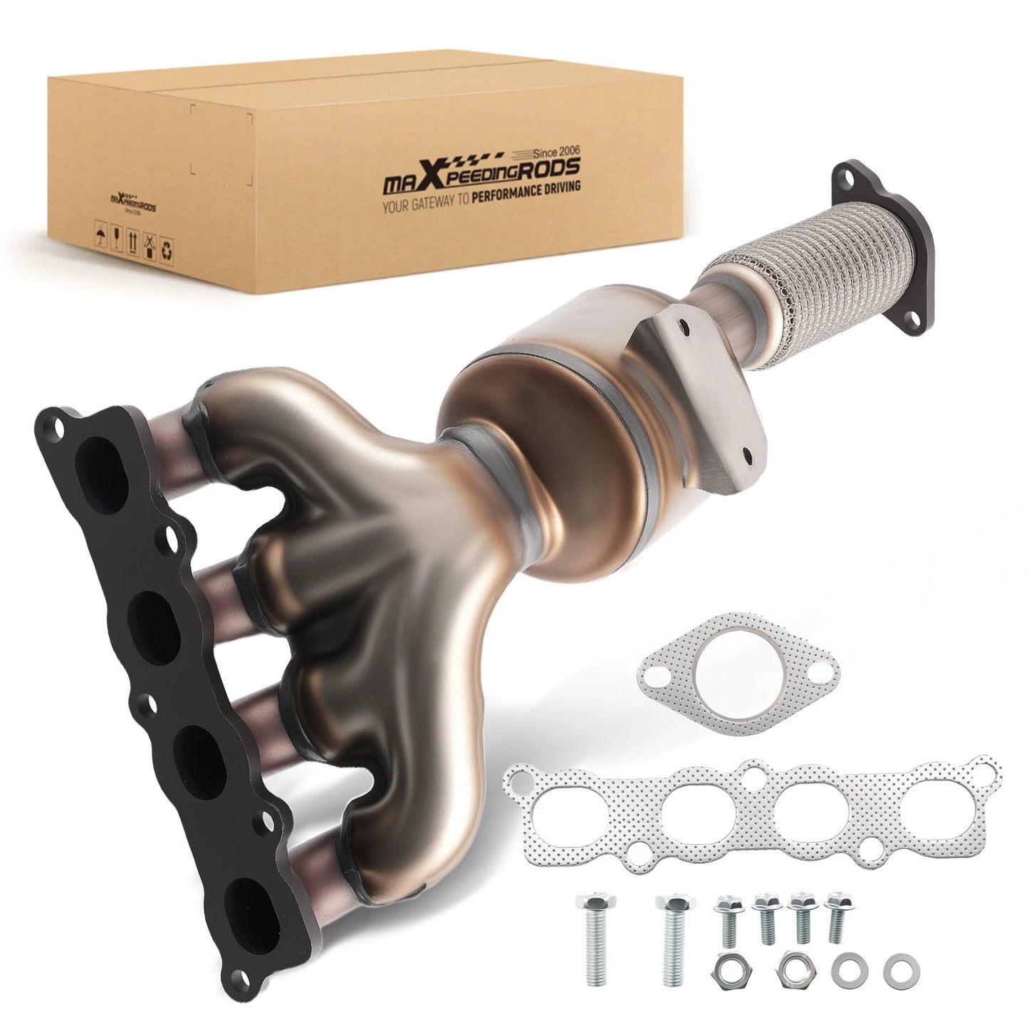 Direct Fit Catalytic Converter with Gasket for Ford Fiesta 1.6L (2011–2019)