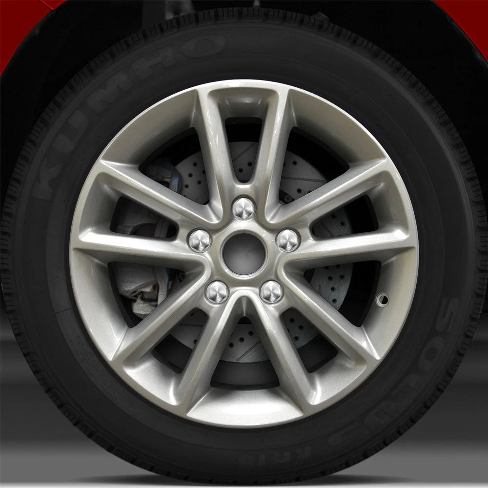 17x6.5 Factory Wheel (Bright Sparkle Silver) for 2013-2015 Dodge Journey
