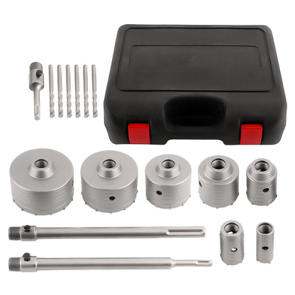 Carbide Hole Boring Set for Brick Cement Wall 16-Piece (2010–2010)