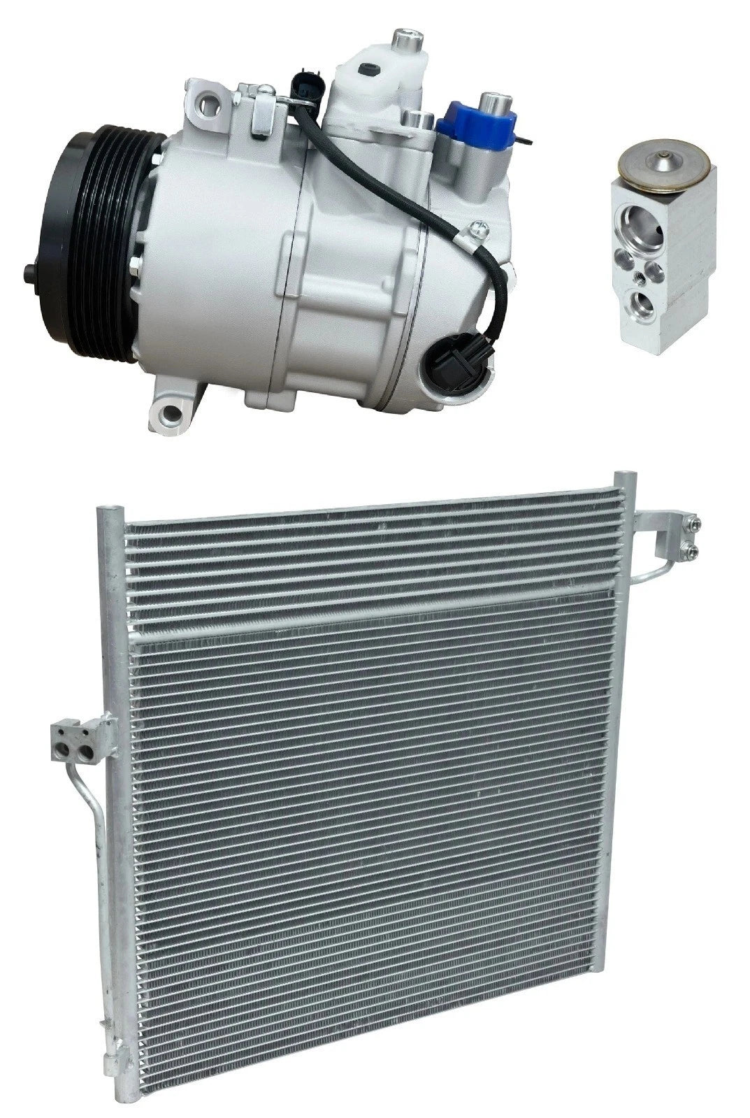 AC Compressor Kit With Condenser Replacement for Mercedes ML63 AMG (2013–2015)
