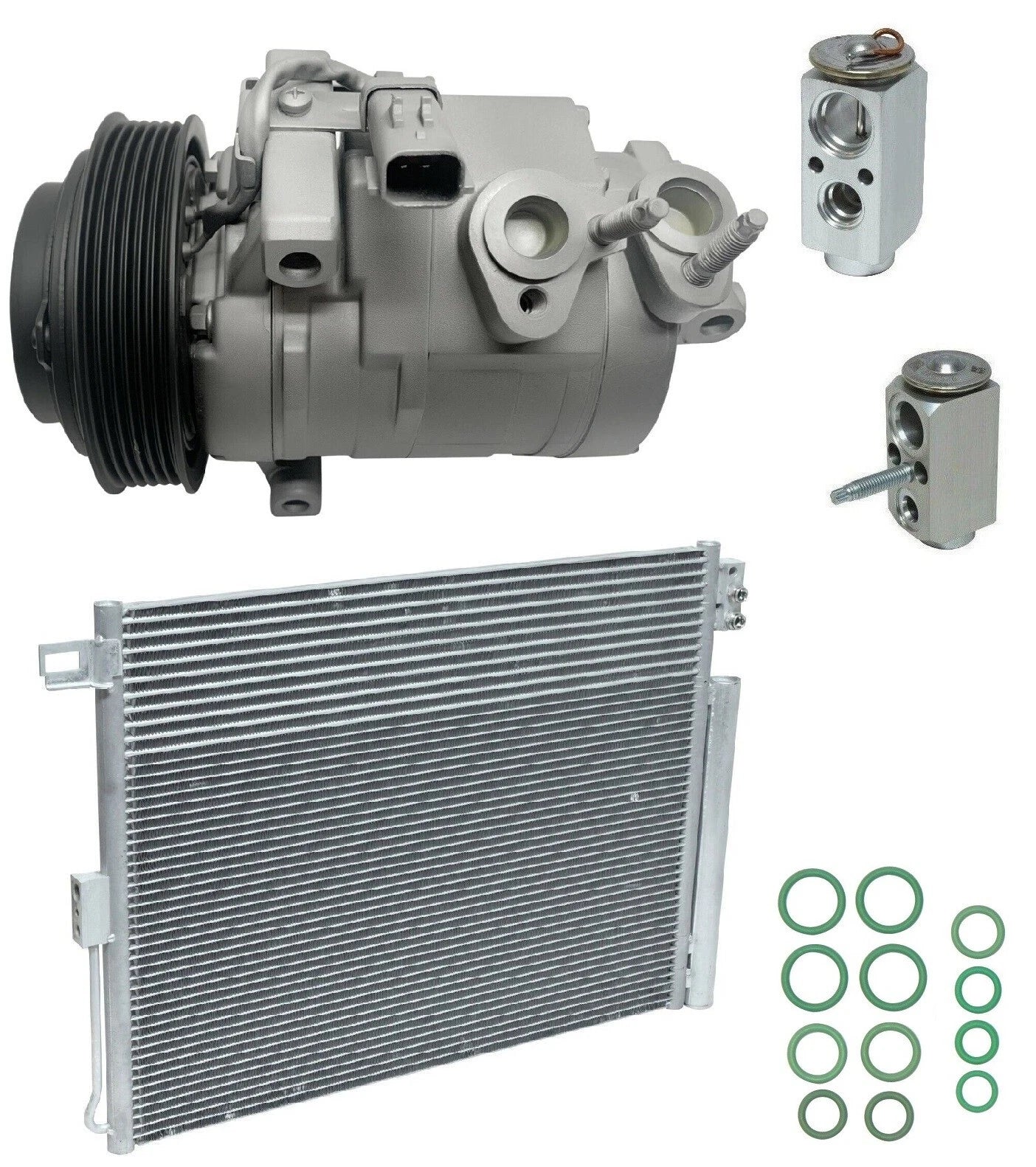 AC Compressor Kit w Condenser for Dodge Durango 5.7L (2012–2012)
