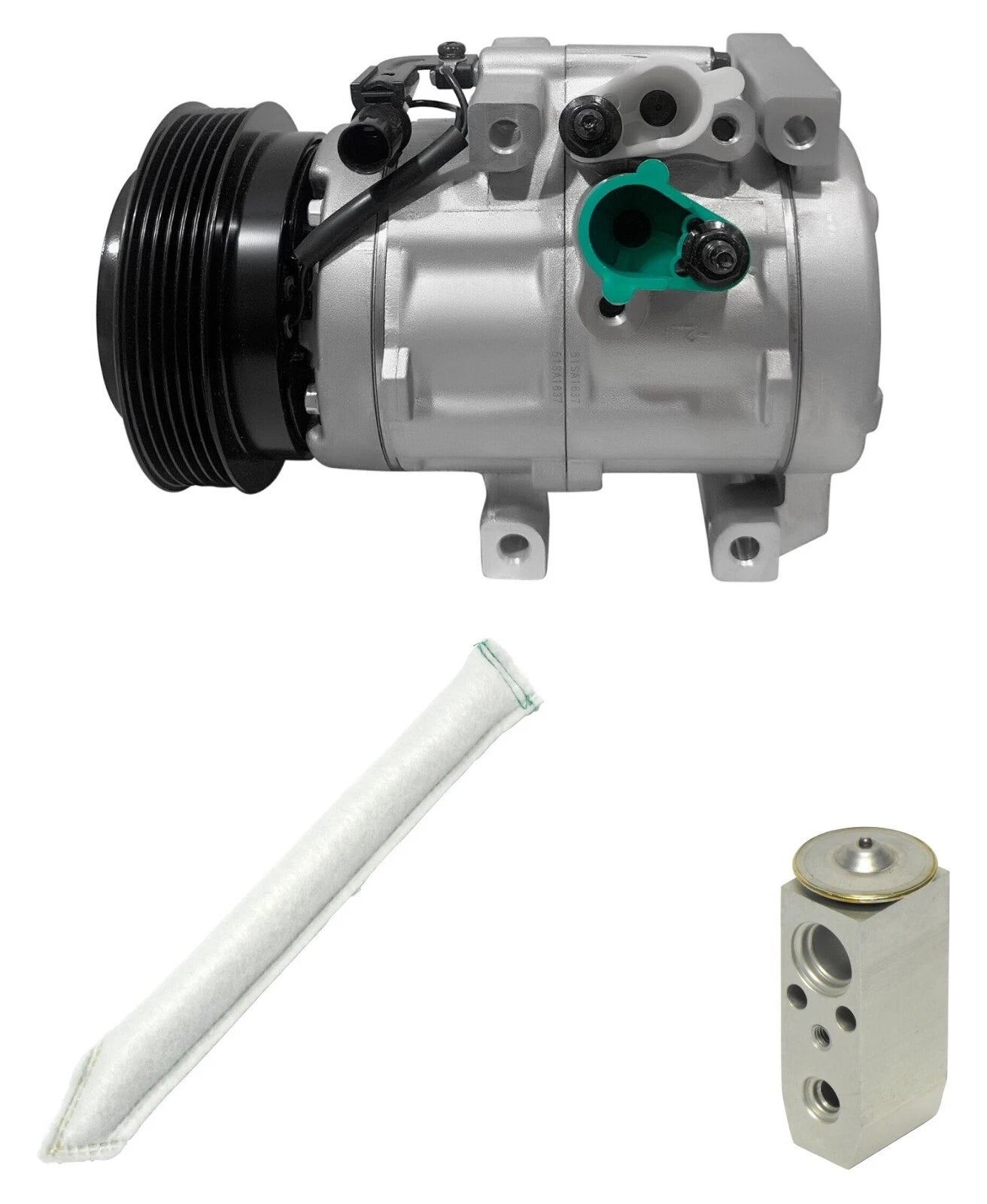 A/C Compressor Kit Replacement for Kia Sorento 3.3L 3.8L (2008–2009)
