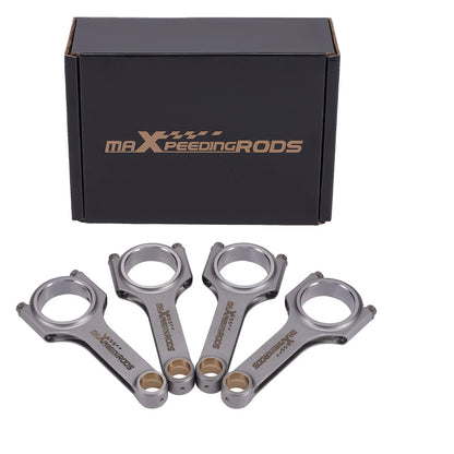 Forged Steel H-Beam Connecting Rods with ARP 2000 Bolts for Honda K20A3 (2002–2011)