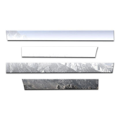 Diamond Grade 4pc 4 1/2" Lower Rocker Panels for 2009-2024 Dodge Journey