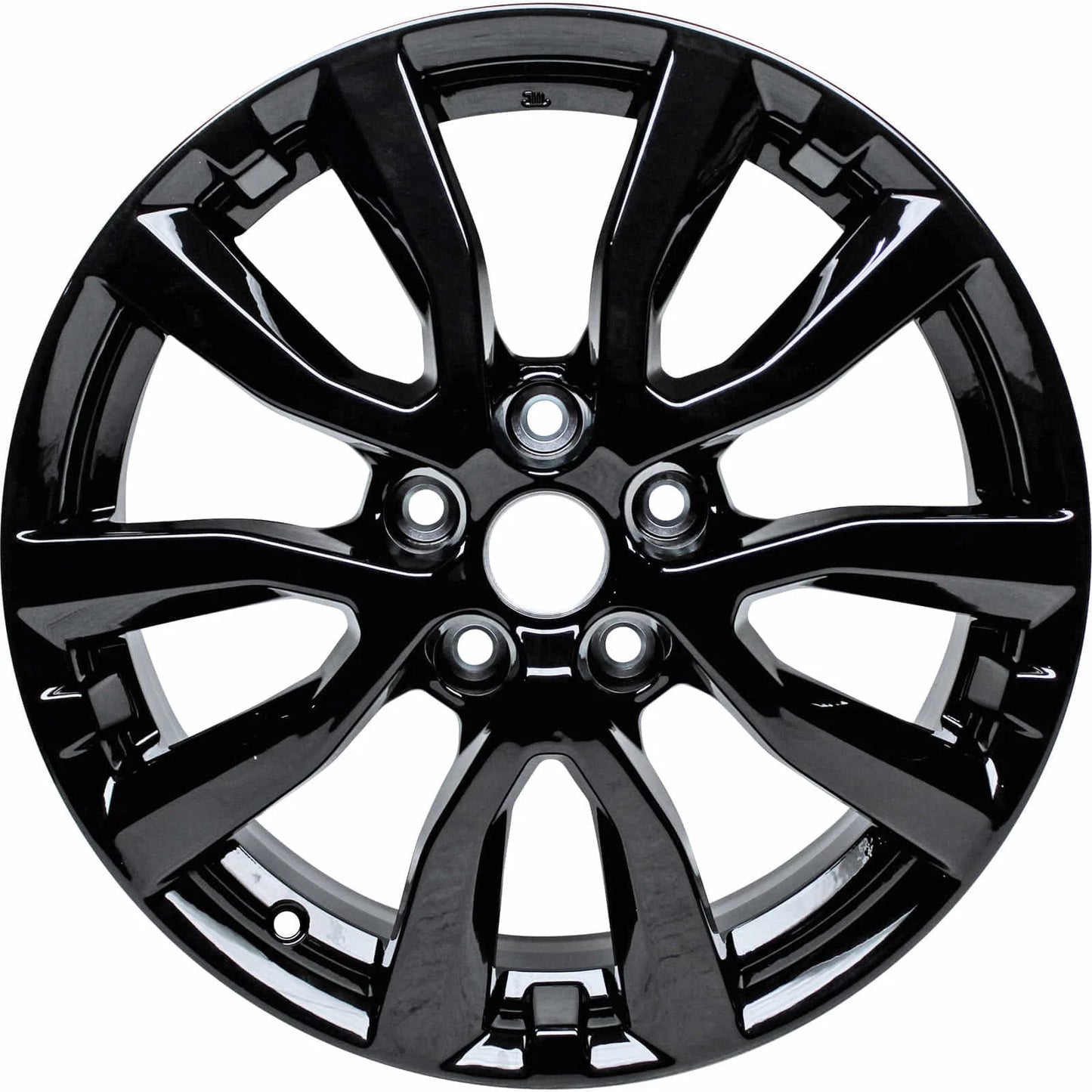 New 17 x 7 Black Alloy Wheel Rim for 2017-2020 Nissan Rogue Midnight 62746
