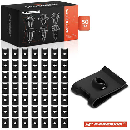 50Pcs U Nuts for Ford Chevrolet Dodge Plymouth (All Years)