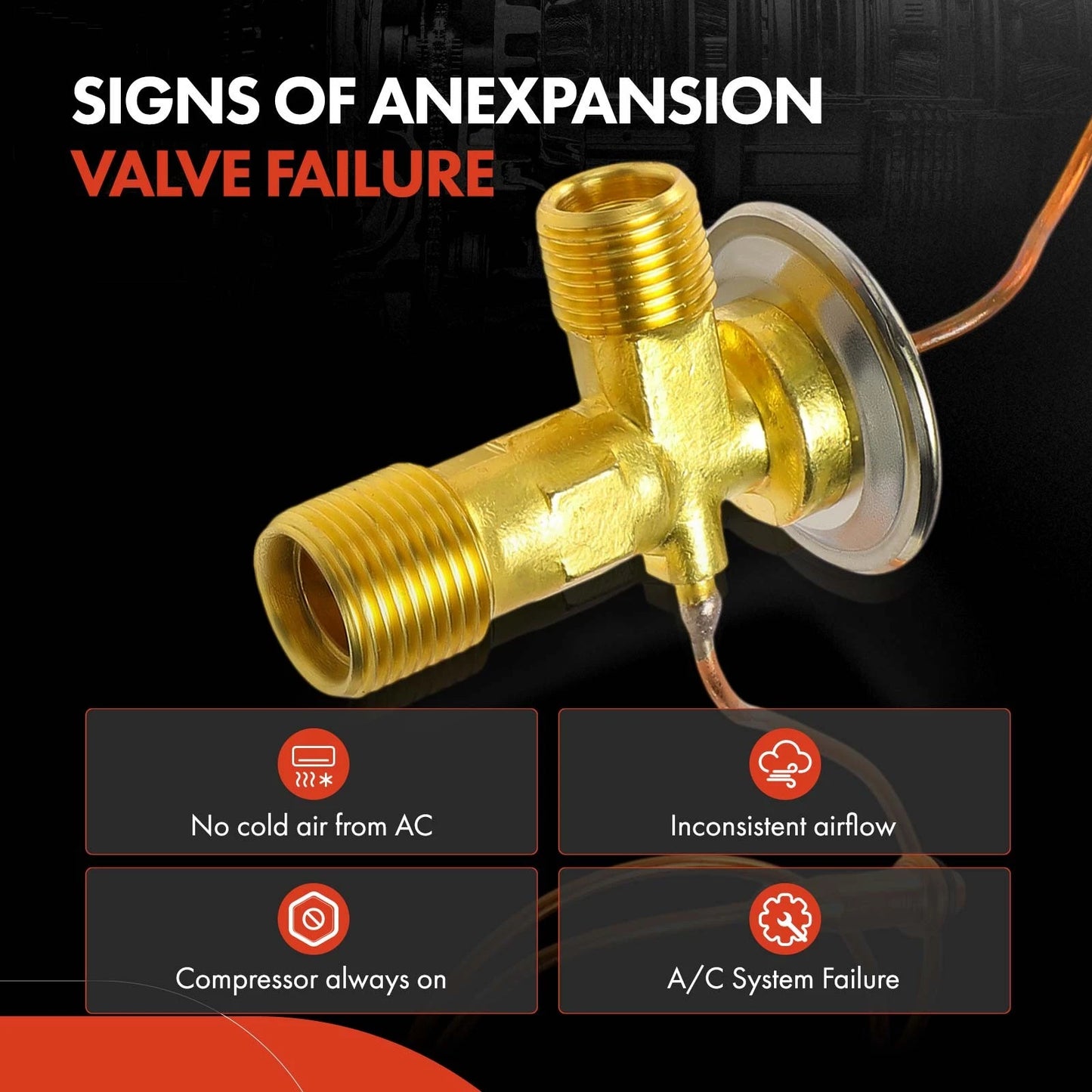 A/C Expansion Valve for BMW 320i E21 E28 (1975–1988)