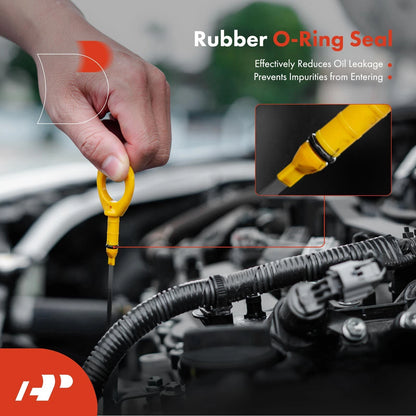 Aluminum Flexible Engine Oil Dipstick with Seal for Chevy