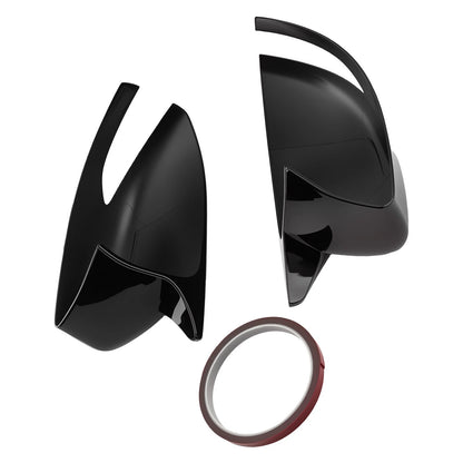 Door Mirror Shell for Nissan Altima Sentra Maxima (2013–2021) Black