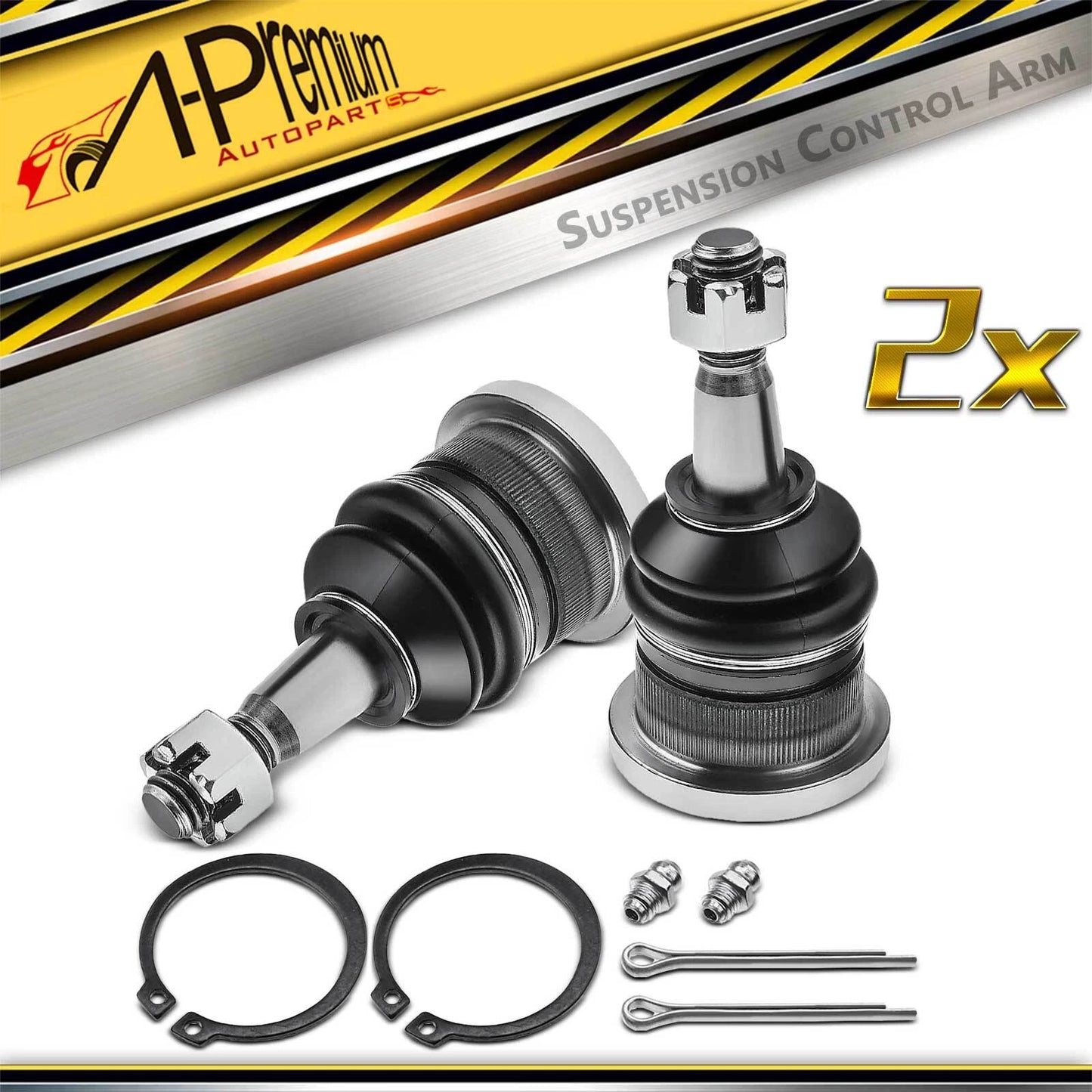 2X Front Upper Ball Joint for Chevrolet Tahoe GMC Savana 1500