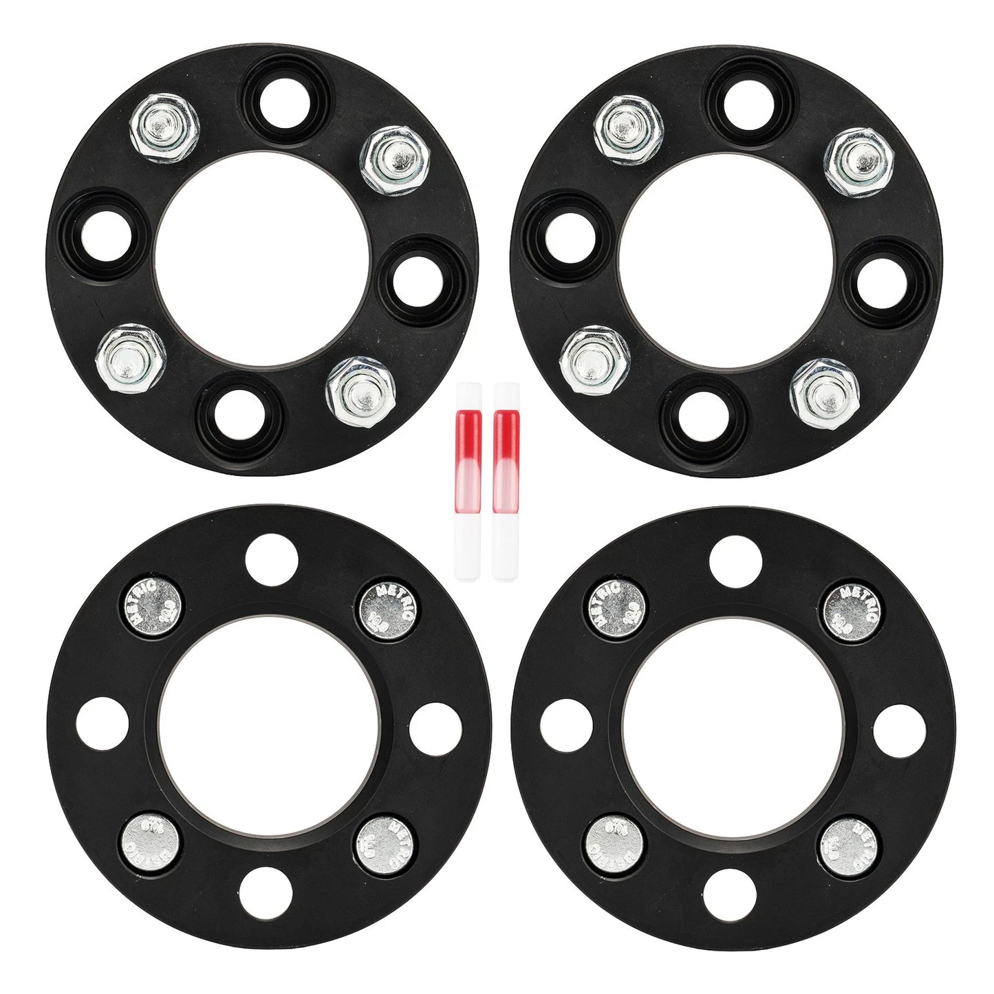 4x 1" Wheel Spacers for Yamaha FZ-07 YZF-R3 YZ250 (2015–2016)