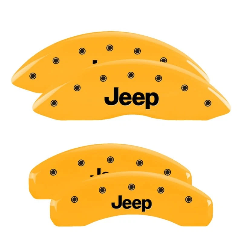 Caliper Covers Set of 4 Engraved JEEP for 2022-2024 Jeep Wagoneer