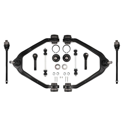 10x Front Upper Control Arms & Tie Rods for Chevy Silverado 1500 Tahoe (1999–2006)