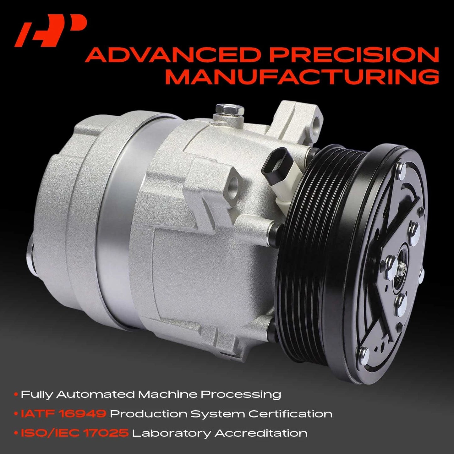 A/C Compressor with Clutch for Chevy Camaro Pontiac Firebird (1995–2002)