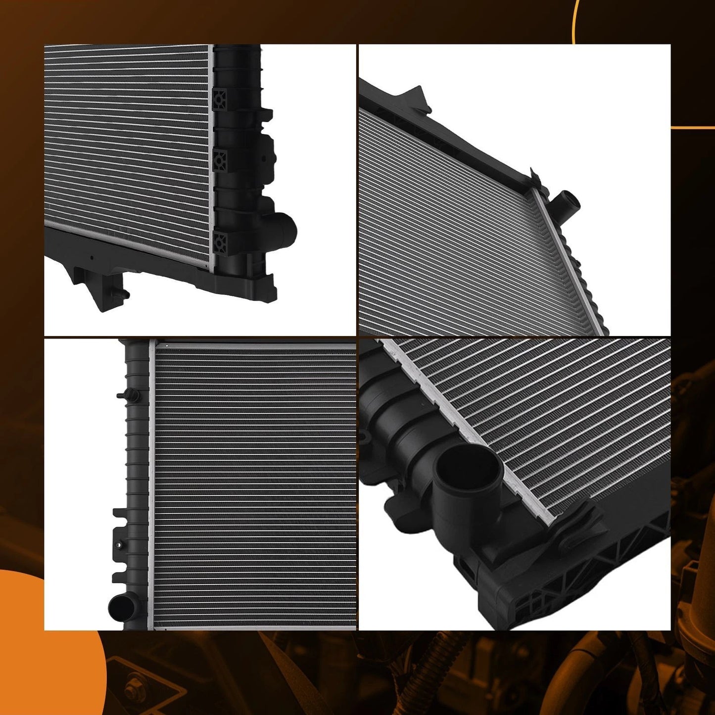 Direct Mount Radiator for Dodge Durango Aspen (2004–2009)