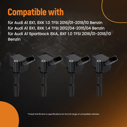 Ignition Coil Pack for VW Caddy Alltrack Kombi Kasten (2015–2020)