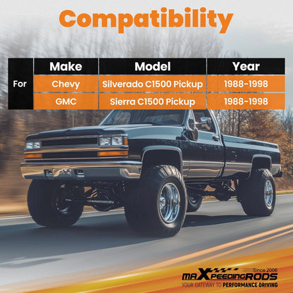 6" Rear Axle Flip Kit for Chevy 1500 (1988–1998)