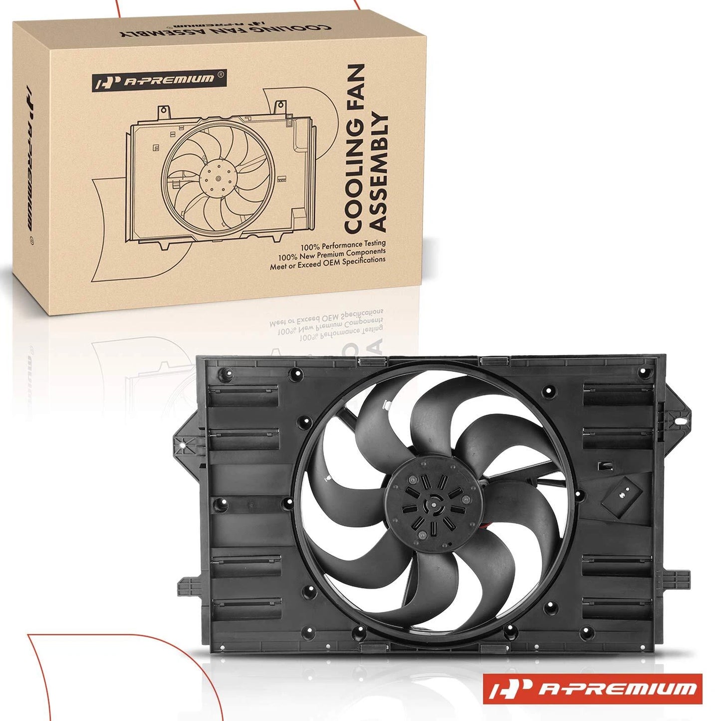 Cooling Fan Assembly with Shroud for Buick Envision (2017–2020)