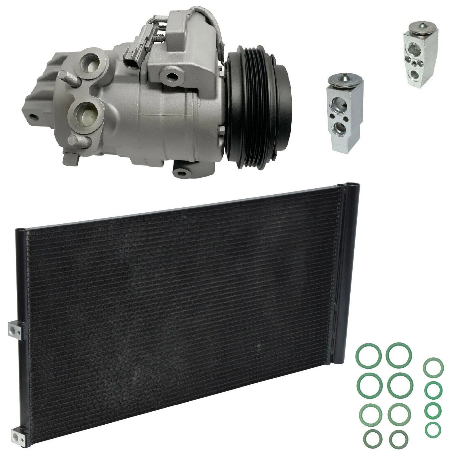 A/C Compressor Kit With Condenser for Ford Expedition 3.5L (2017–2017)
