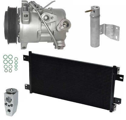 AC Compressor Kit with Condenser for Dodge Caliber 2.4L (2011–2012)
