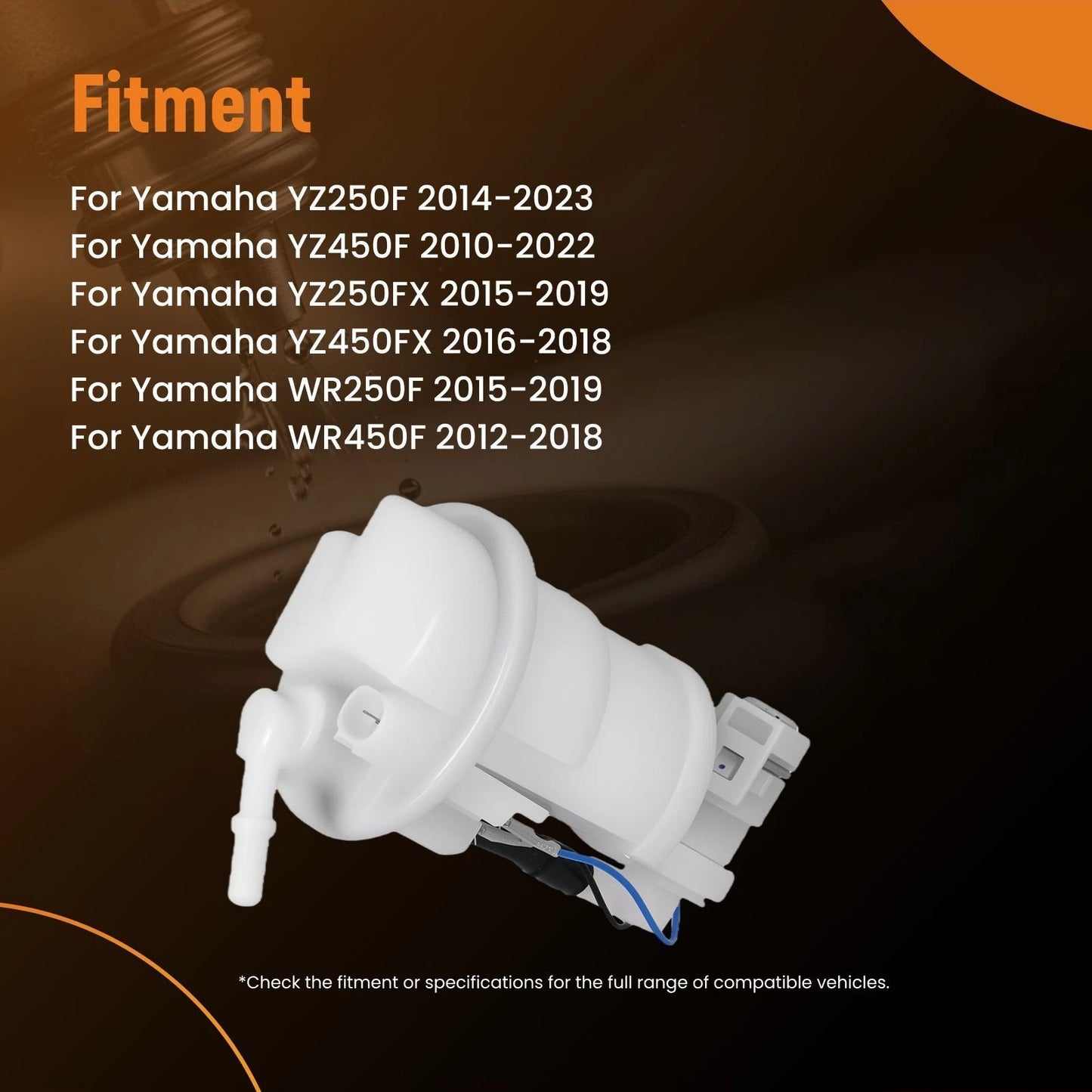Electric Fuel Pump Assembly for Yamaha YZ250F YZ450F (2014–2022)