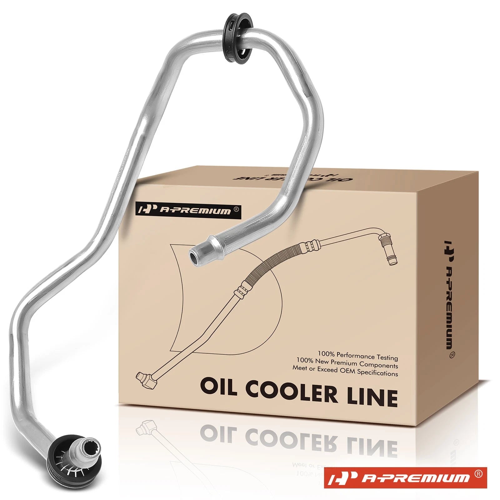 Auxiliary Inlet Auto Transmission Oil Cooler Line for Chevy Tahoe GMC Yukon (2000–2006)